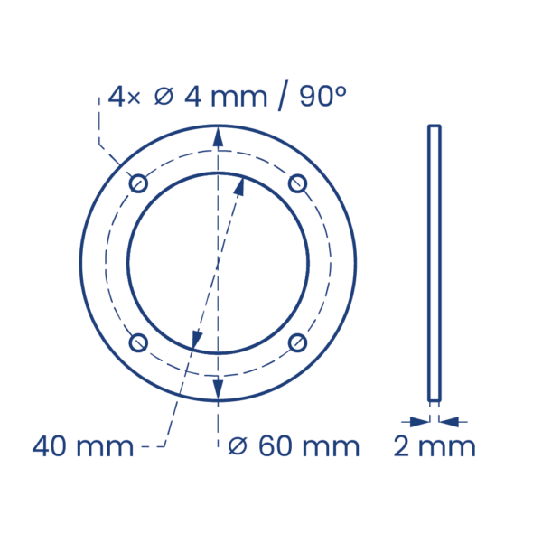 Spacer 2mm - Image 2
